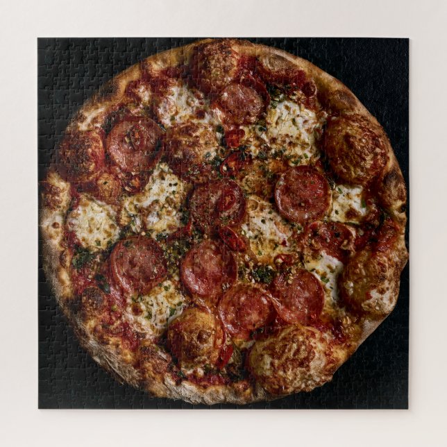 Quebra-cabeça Coleção de Pizzas Gourmet (Vertical)