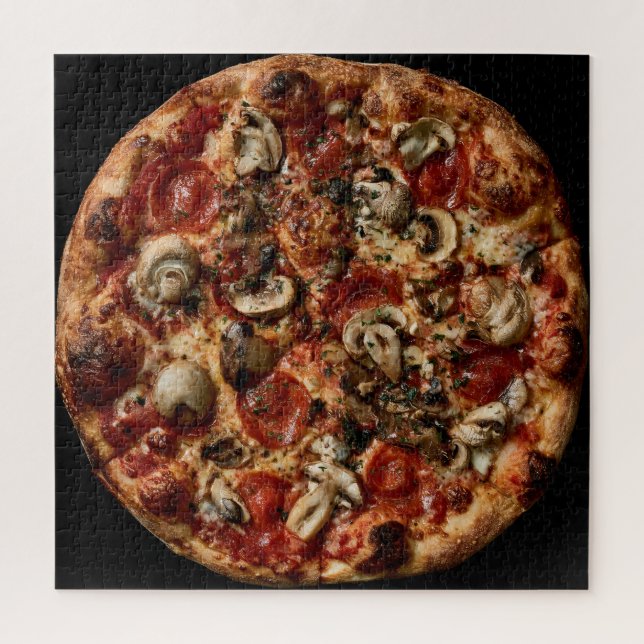 Quebra-cabeça Coleção de Pizzas Gourmet (Vertical)