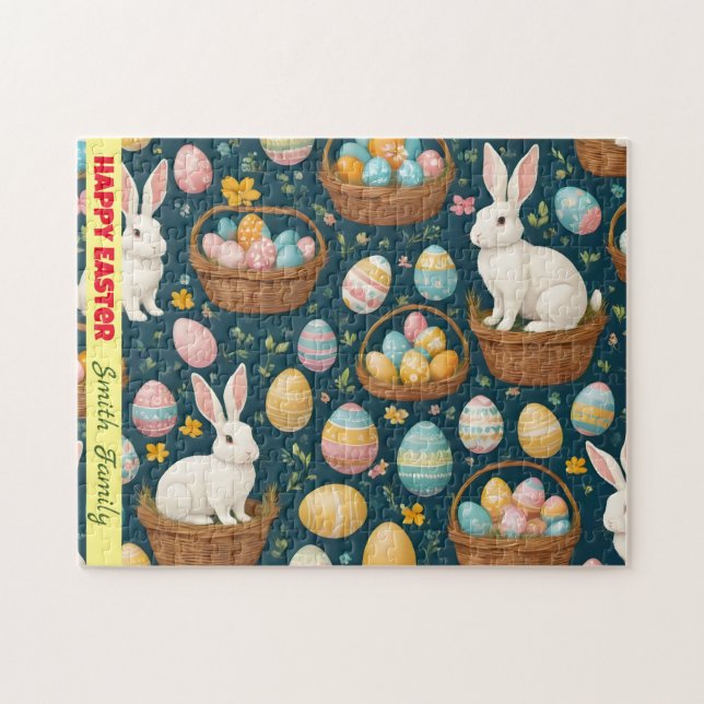 Quebra-cabeça Coleção Moderna de Páscoa Cony Feliz (Horizontal)