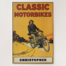 Colecionador de Motocicletas Clássicas Personaliza