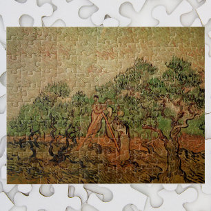 Quebra-cabeça Colheita de Azeitonas por Vincent van Gogh
