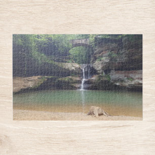 Quebra-cabeça Colinas de choque nas cataratas do Velho Homem