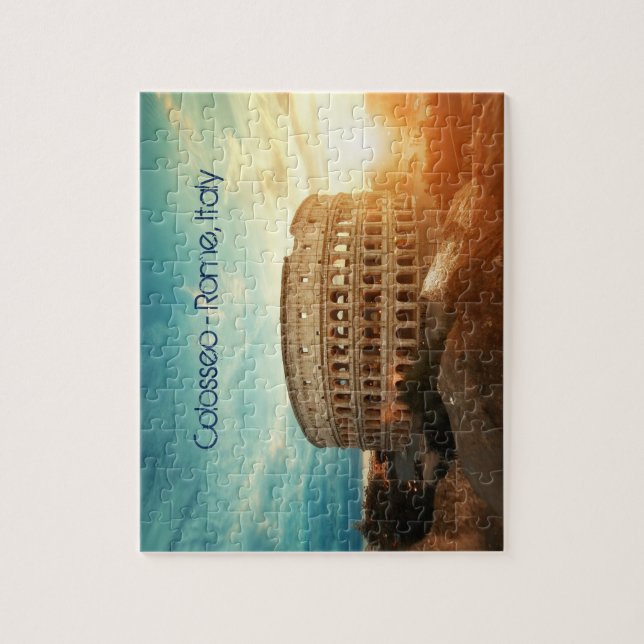 Quebra-cabeça Coliseu - Roma, Itália (Vertical)