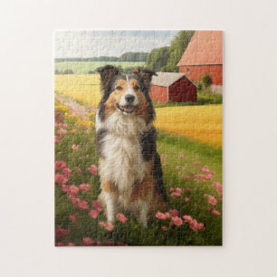 Quebra-cabeça Collie