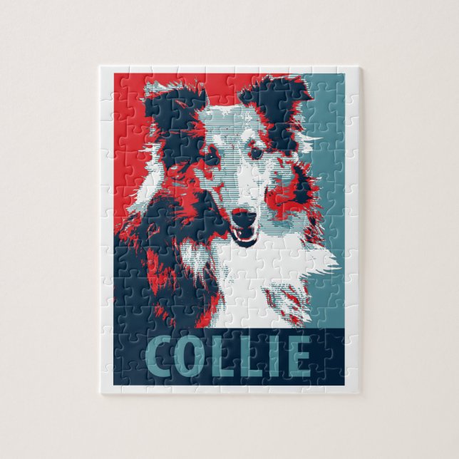 Quebra-cabeça Collie Hope Parody Poster (Vertical)