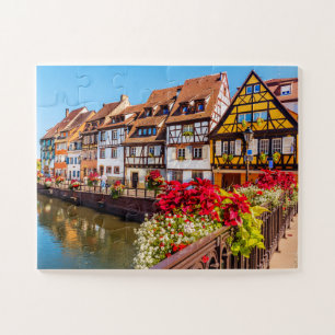 Quebra-cabeça Colmar, Alsace, França. 