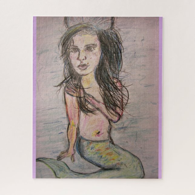 Quebra-cabeça Colmeia Sereia (Vertical)