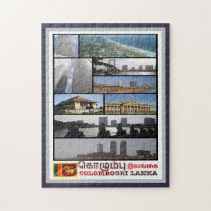Quebra-cabeça Colombo - Sri Lanka - Mosaico -