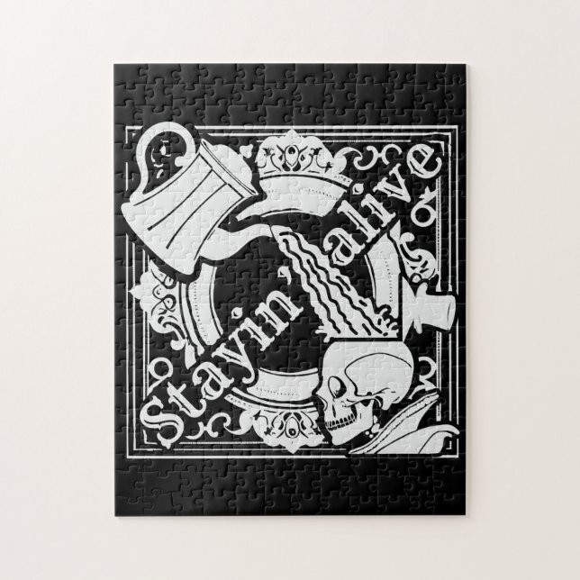 Quebra-cabeça Coloque o café dentro! (Vertical)