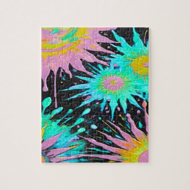 Quebra-cabeça Color Splash Abstract Art (Vertical)