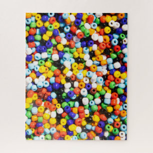 Quebra-cabeça Coloração do Arco-Íris de Miçangas