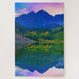 Quebra-cabeça Colorado Rocky Mountains e Lake