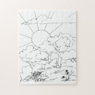 Quebra-cabeça - Colore seu amanhecer