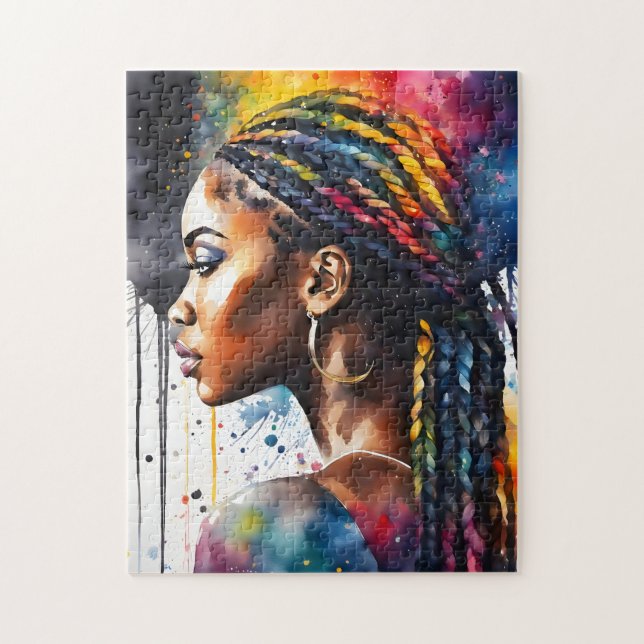 Quebra-cabeça Colorful Beauty (Vertical)