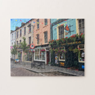 Quebra-cabeça Colorful Building Clonakilty, Irlanda Quebra-cabe