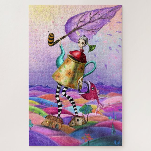 Quebra-cabeça Colorful Fantasy Puzzle (Vertical)