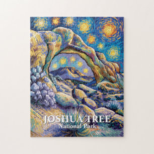 Quebra-cabeça Colorida Árvore de Joshua Natureza Moderna Estilo