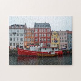 Quebra-cabeça Colorida Copenhagen
