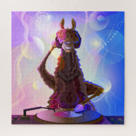 Quebra-cabeça Colorida Dj Llama
