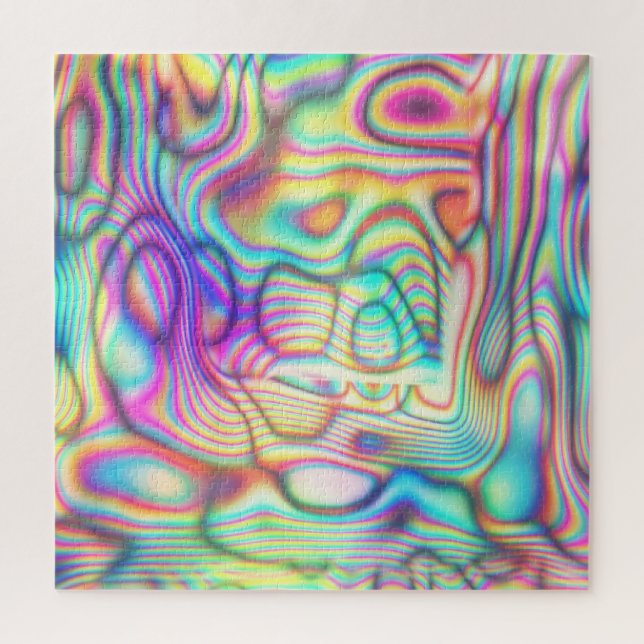 Quebra-cabeça Colorida Trippy Holo Holographic (Vertical)