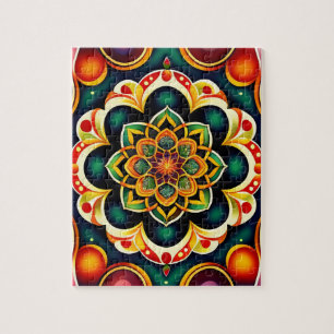 Quebra-cabeça Colorir Mandala