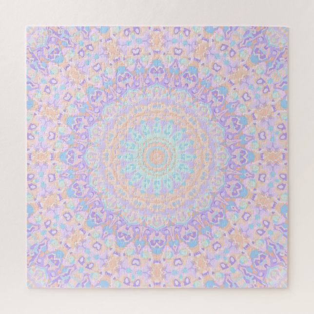 Quebra-cabeça Colorir Mandala (Vertical)