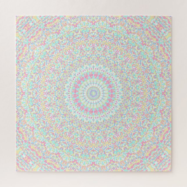 Quebra-cabeça Colorir Mandala (Vertical)