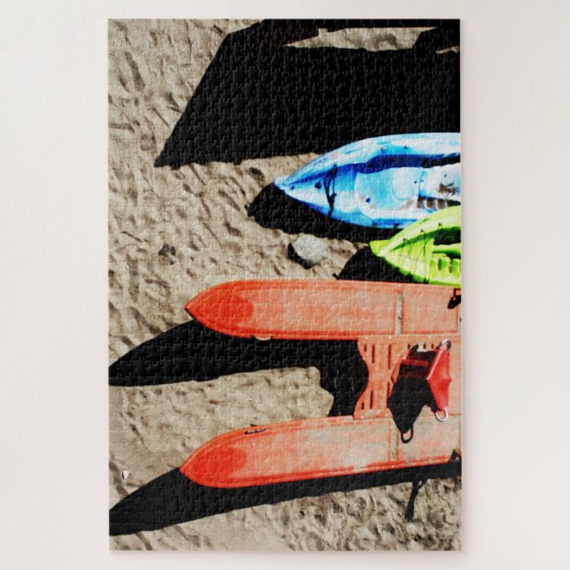 Quebra-cabeça colors and shadows on the beach (Vertical)