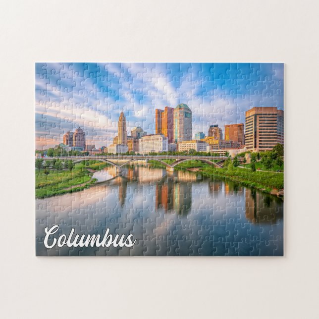 Quebra-cabeça Columbus, Ohio, Estados Unidos (Horizontal)