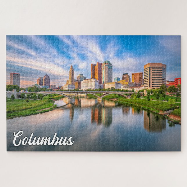 Quebra-cabeça Columbus, Ohio, Estados Unidos (Horizontal)