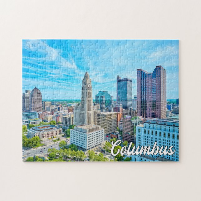 Quebra-cabeça Columbus, Ohio, Estados Unidos (Horizontal)