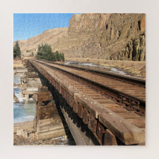 Quebra-cabeça Coluna de trem do Colorado - 20x20 - 676 pcs.