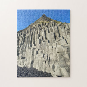 Quebra-cabeça Colunas Basalt na praia de Reynisfjara