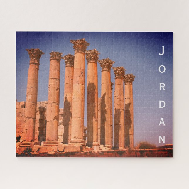 Quebra-cabeça colunas romanas de jerash (Horizontal)
