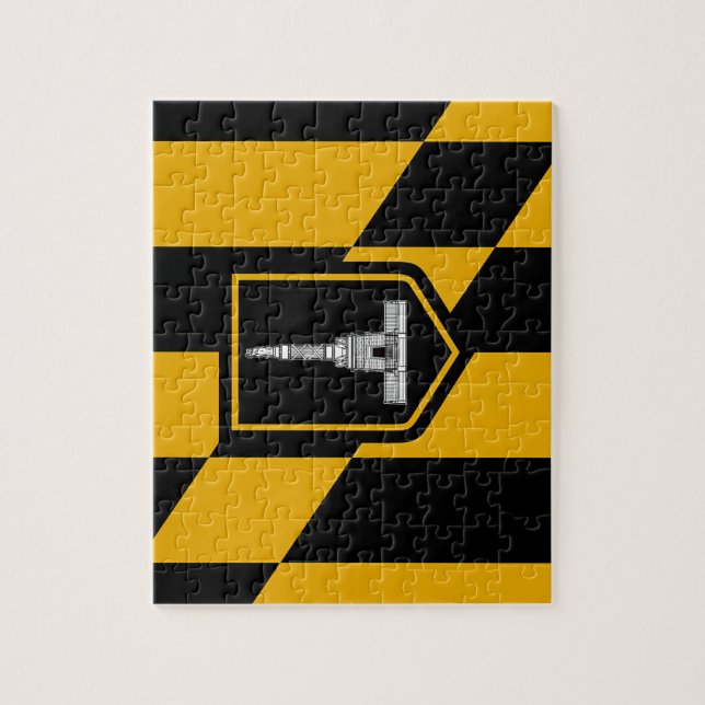 Quebra-cabeça com bandeira de Baltimore (Vertical)