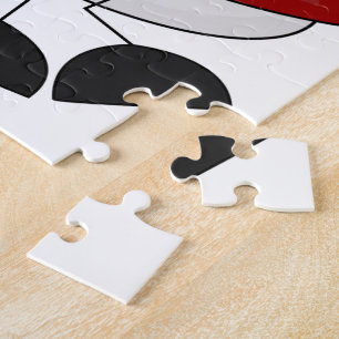 Quebra-cabeça com caixa de presentes, 30 peças sob