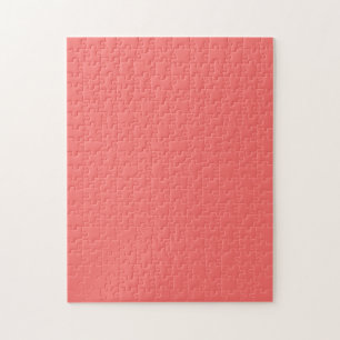 Quebra-cabeça com fundo cor-de-rosa salmão