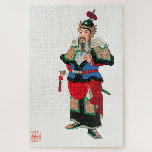 Quebra-cabeça Comandante Tradicional: Militar Chinês Clássico