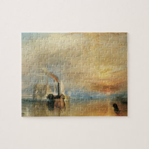 Quebra-cabeça Combate ao Temerário por Joseph Turner, Arte Marít
