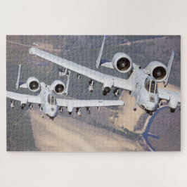 Quebra-cabeça Combatente de ataque Thunderbolt II A-10C