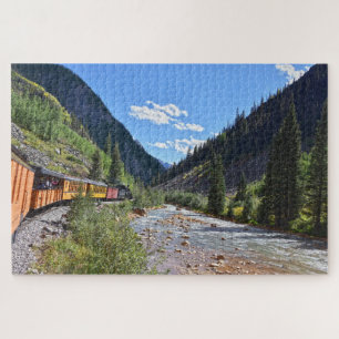 Quebra-cabeça Comboio de gaiola estreita regressando a Durango,