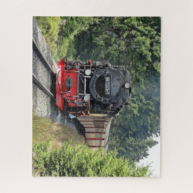 Quebra-cabeça Comboio de locomotiva a vapor nostálgico Brocken (Vertical)