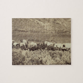 Quebra-cabeça Comboio Emigrantes em Foto de Eco Canyon