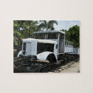 Quebra-cabeça Comboio militar WW2 na ponte Rio Kwai