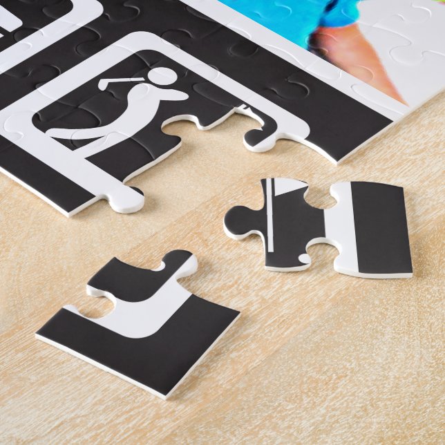 Quebra-cabeça Comer Golf do Sono (Lateral)