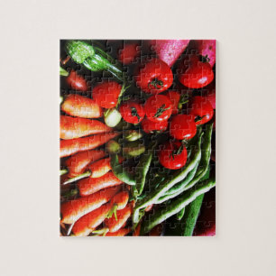 Quebra-cabeça Comida de Jardim Vegetal