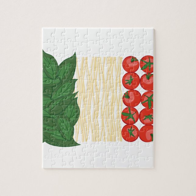 Quebra-cabeça Comida italiana (Vertical)
