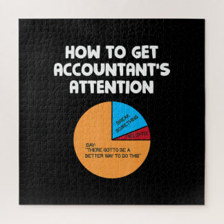 Quebra-cabeça Como Obter Presente de Gráfico de Atenção do Conta