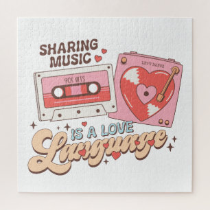 Quebra-cabeça Compartilhar Música de Valentine É Uma Linguagem d