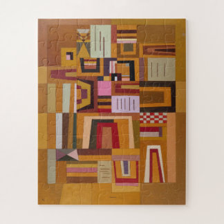 Quebra-cabeça Compensation, Kandinsky Inspired Geometric Art
